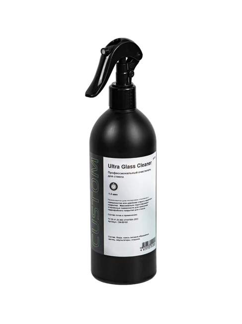 CUSTOM Очиститель стекол Ultra Glass Cleaner, 250 мл CM-00193