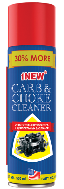 1NEW Очиститель карбюратора-спрей +30%, 550 мл CC-550 - фото 4984