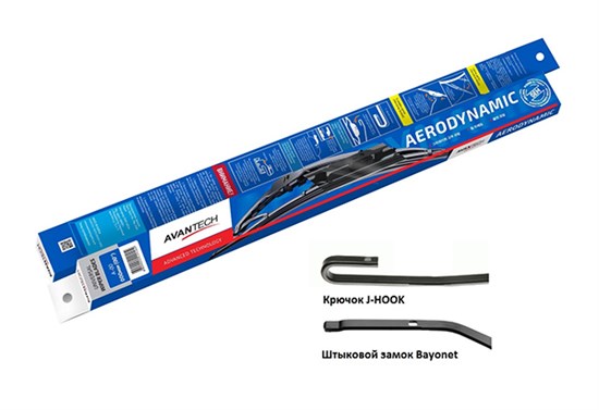 AVANTECH Щетка стеклоочистителя Aerodynamic 600 мм (24") A-24U - фото 5307