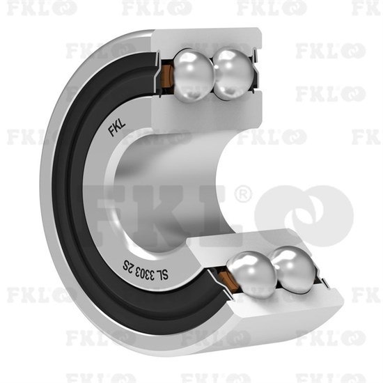 FKL Подшипник шариковый двухрядный SL3303-2S SL3303-2S-FKL - фото 5784