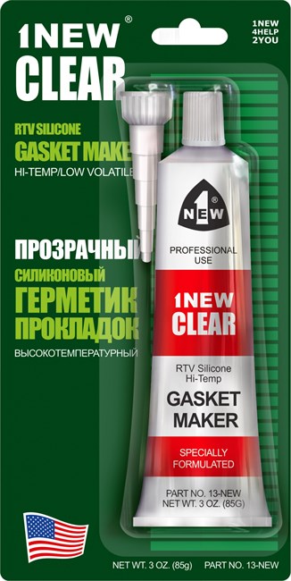 1NEW Герметик прокладок прозрачный, 85 г 13-NEW - фото 6493
