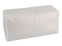 OPTILINE Салфетки бумажные белые, 33х33 см, 2-сл., 200 л 12-0880