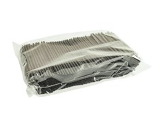 OPTILINE Трубочка для напитков, 5Х125 мм, черные, 400 шт 10-0050