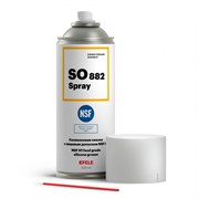 EFELE Многофункциональная силиконовая смазка SO-882 Spray с пищевым допуском NSF H1, 520 мл