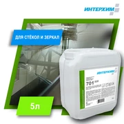 ИНТЕРХИМ 701 ECO Средство для стекол и гладких поверхностей, 5 л ih77150