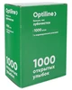 OPTILINE Зубочистки бамбуковые в индивид. полиэтиленовой упак., 1000 штук 10-0714