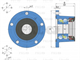 FKL Ступица режущего узла AGRO POINT IL50-98/4T-B30-F IL50-98/4T-B30-F-FKL - фото 5360