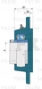FKL Подшипниковый узел LEG207-2F LEG207-2F-FKL