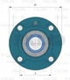 FKL Подшипниковый узел LEG207-2F LEG207-2F-FKL