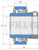 FKL Подшипник шариковый самоустанавливающийся LY208-108-2F.SH LY208-108-2F.SH-FKL - фото 5744