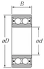 DINROLL Подшипник 35BD5020 35BD5020-DINROLL