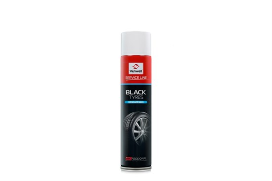VENWELL Пена для шин Black Tyres, 600 мл VW-SL-012RU - фото 11144