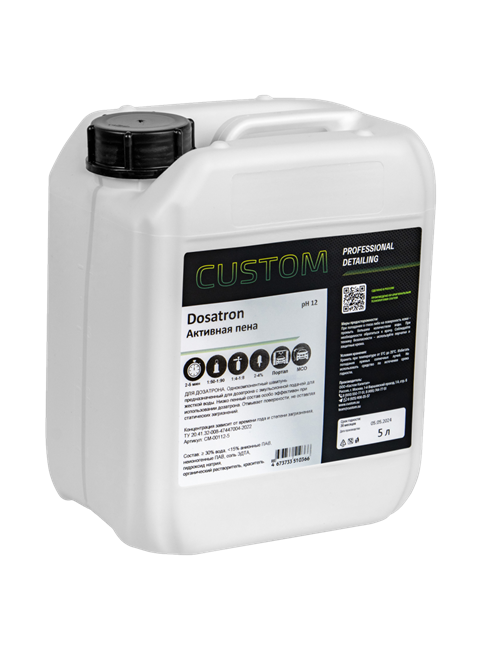 CUSTOM Эмульсионное средство для бесконтактной мойки Dosatron, 5 л CM-00112-5