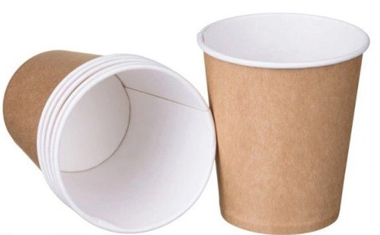 Стакан бумажный 250/270 мл, 80 мм, крафт, 50 шт 19-6454
