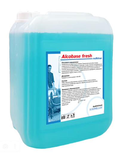 KARMILLER Универсальный очиститель-концентрат ALCOBASE FRESH, 10 л 140947
