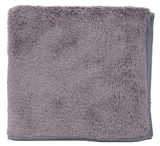 OPTILINE Салфетка из плюшевой микрофибры 30х30 см, 250 г/м2, темно-серый пастельный цвет 31-4398