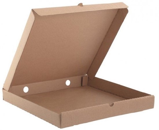Коробка для пиццы 300х300х40 мм Т-22В, бурая, 50 шт 38-1050