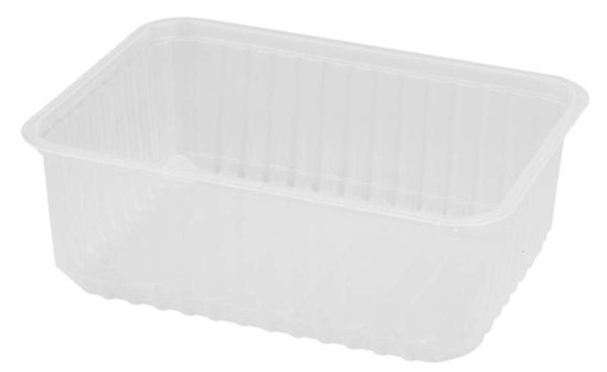 Контейнер прямоугольный 1000 мл, 179х132х64 мм, прозрачный ПП, 50 шт 17-3704