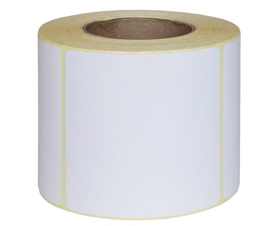 Термоэтикетка Термо ЭКО 58х60 мм, диаметр втулки 40 мм, пустая, 500 штук в рулоне 29-0568