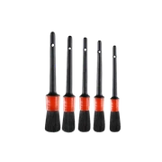 Набор жестких кистей для детейлинга, 5 шт MD06