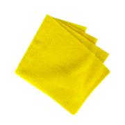 Салфетка из микрофибры (без обметки краев) 400 г/кв.м ЖЕЛТАЯ 40х40 см MD39 YELLOW
