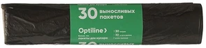 OPTILINE Мешки для мусора Премиум, 30 л, 50х60 см, 10,5 мкм,  30 шт 23-1020