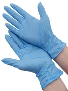 OPTILINE Перчатки нитриловые, XL, голубые, 200 шт 27-3308
