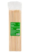 OPTILINE Шампур для шашлыка, бамбук, 25 см, 100 шт 10-3027