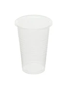 Стакан пластиковый Эконом, 200 мл, РР, прозрачный (100 шт) 19-2862