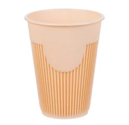 Стакан для горячих напитков 350 мл, крафт полипропилен, 10 шт 19-6943