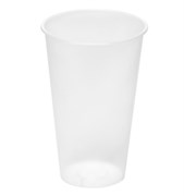 Стакан Bubble Cup, 500 мл, 90 мм, полипропилен, прозрачный, матовый (20 шт) 19-3921