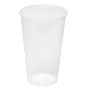 Стакан Bubble Cup, 500 мл, 90 мм, полипропилен, прозрачный, матовый (20 шт) 19-3921
