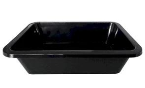 OPTILINE Контейнер для соуса 50 мл, прямоугольный 82х62х20 мм, черный ПП, 630 штук 17-4195