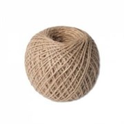 Шпагат джутовый 1200 текс, полированный, 2-ниточный, в бобине 100 метров 34-2036