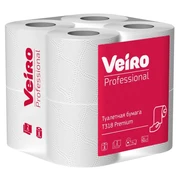 VEIRO Туалетная бумага Professional Premium T318 2-сл белая, 8 рул 12-2565