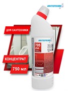 ИНТЕРХИМ 705 PLUS Усиленный гель для сантехники (ДЛЯ ДОМА), 750 мл ih70647