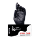 FOXY-GLOVES XL Перчатки нитриловые нестерильные Steel Grip, размер XL,  (50 пар) ЧЕРНЫЕ с ромбовидной текстурой ДР-00001009 - фото 11019