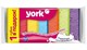 Губки для мытья посуды York крупнопоролоновые, 100х70х30 мм, 6+1 штуки в упаковке 31-4154 - фото 11137