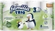 Туалетная бумага Familia Trio Natural, 3-сл., белая, 8 рул 12-1783