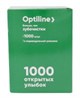 OPTILINE Зубочистки бамбуковые в индивид. полиэтиленовой упак., 1000 штук 10-0714