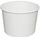 Креманка бумажная, 130/150 мл, диаметр 75 мм, высота 50 мм, белая, 60 шт 19-5693