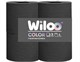 Туалетная бумага Wiloo, 3-слойная, черная, 4 рулона в упаковке 12-1465