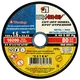 LUGAABRASIV Круг отрезной 150х1,6х22 A 40 S BF 80 (14А БУ) мет.+нерж. D11001502216000